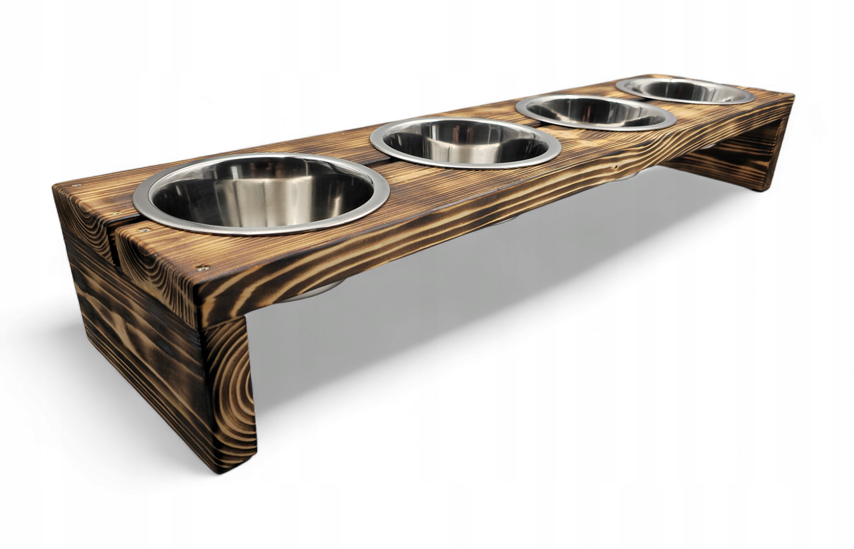 Levně Sada čtyř misek Woodcraft odstíny hnědé 1,8 l