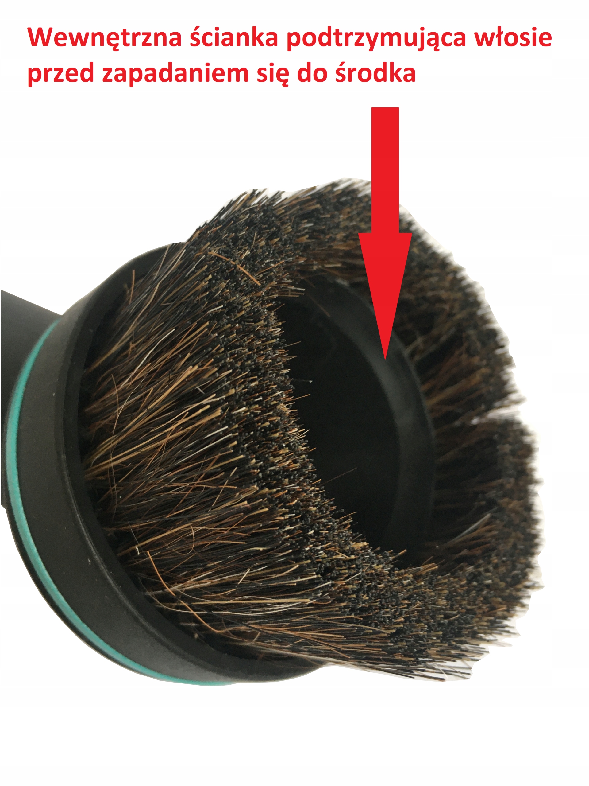 SZCZOTKA OKRĄGŁA Z WŁOSIEM ROBOCLEAN 114F/114F+ Marka inna