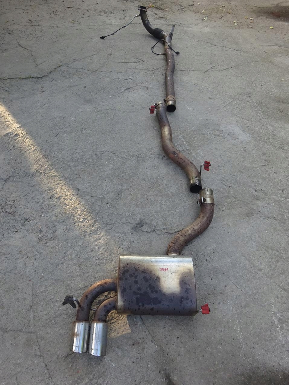 Audi S3 2.0 T quattro 3-Door 8P 2006-2012 Large-bore Downpipe and De-cat Exhaust Audi S3 2.0 T quattro 3-Door 8P 2006-2012 Large-bore Downpipe and De-cat Exhaust