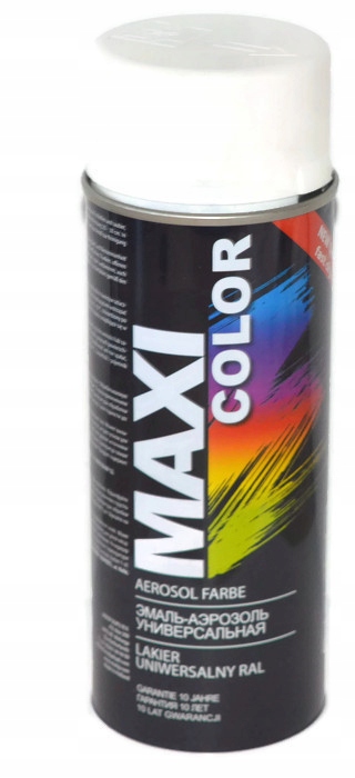

Ral 9016 Maxi Color Spray 400ML Farba Lakier Nitro