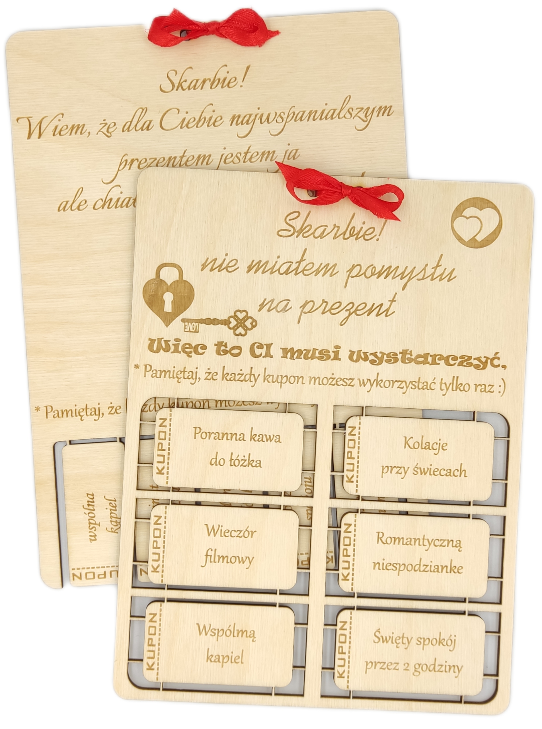 

Kupon bon dla Niej Niego męża żony