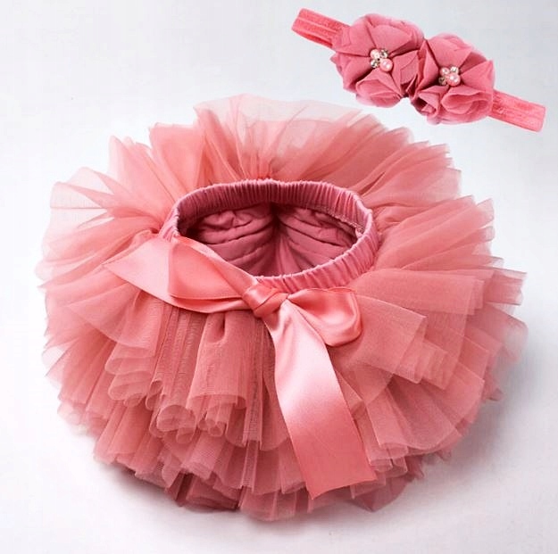 

Spódniczka Tutu Tiulowa bloomers opaska 86-92