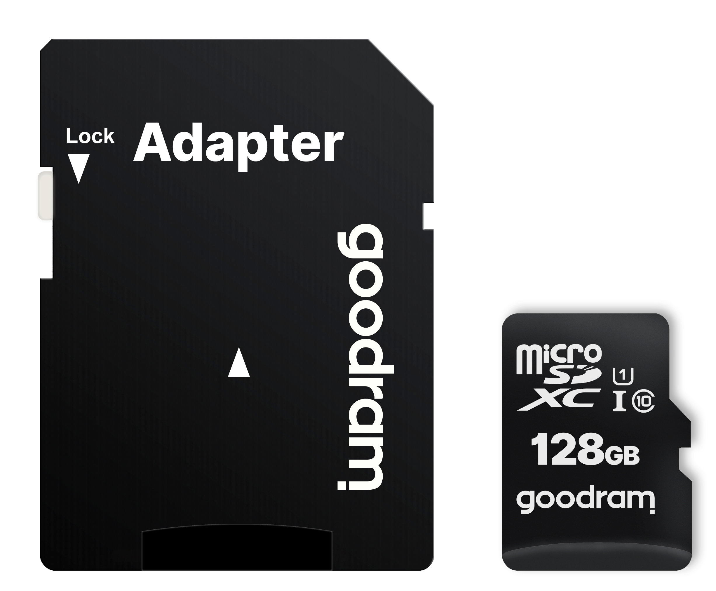 GOODRAM Karta Pamięci MicroSDXC 128GB CL10 UHS I + Adapter