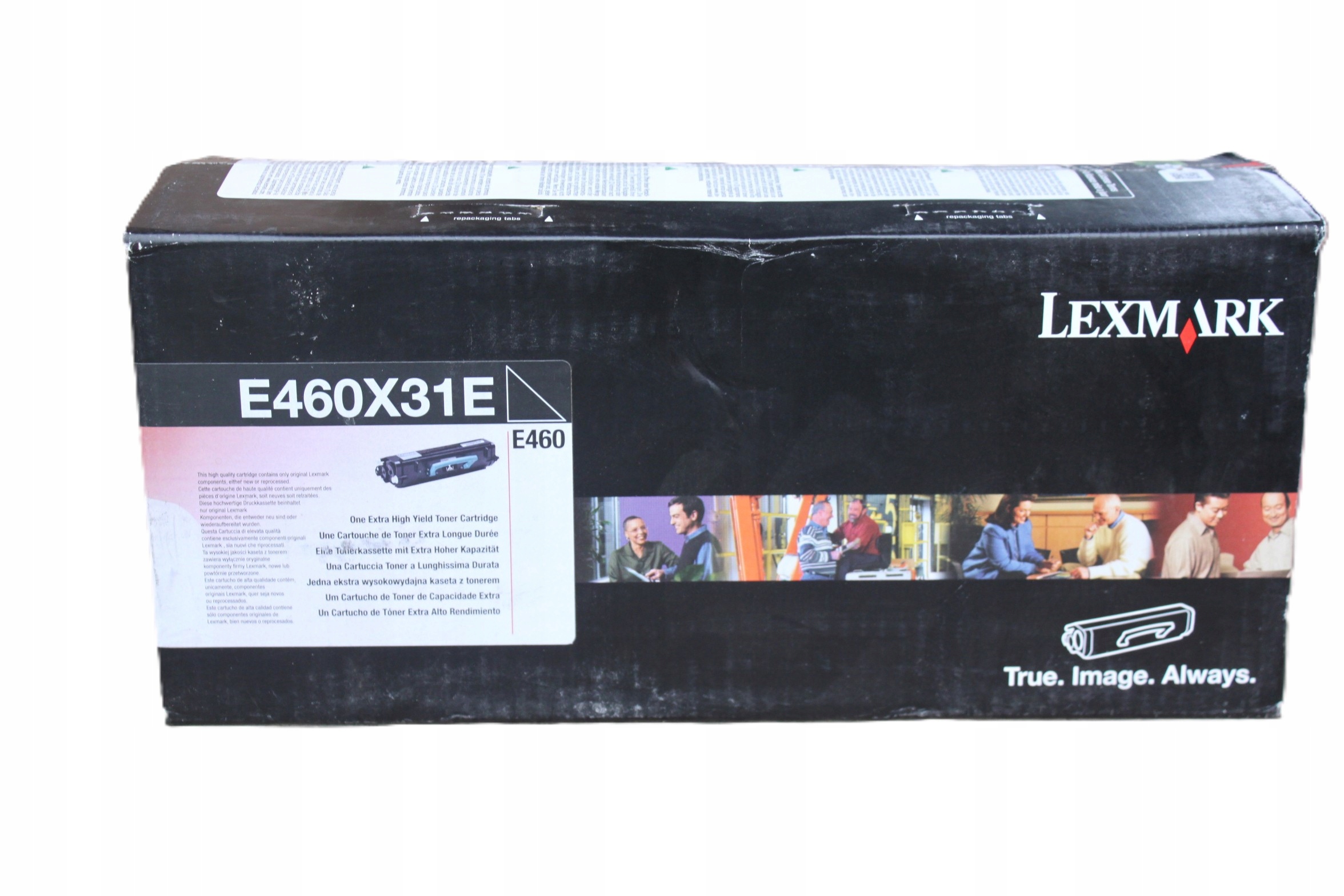 Lexmark E460X31E toner černý originál