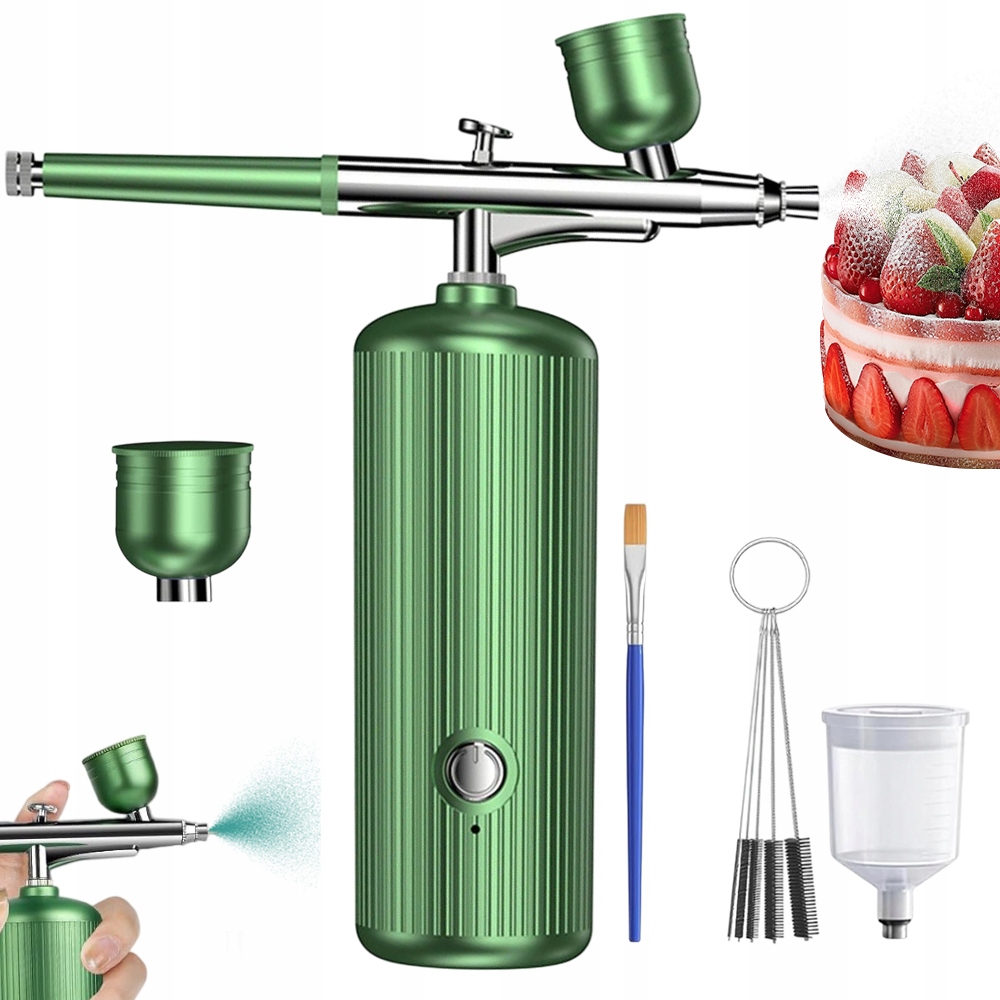 Kompaktní Bezdrátový Airbrush 0.3 MM Pro Profesionální Líčení