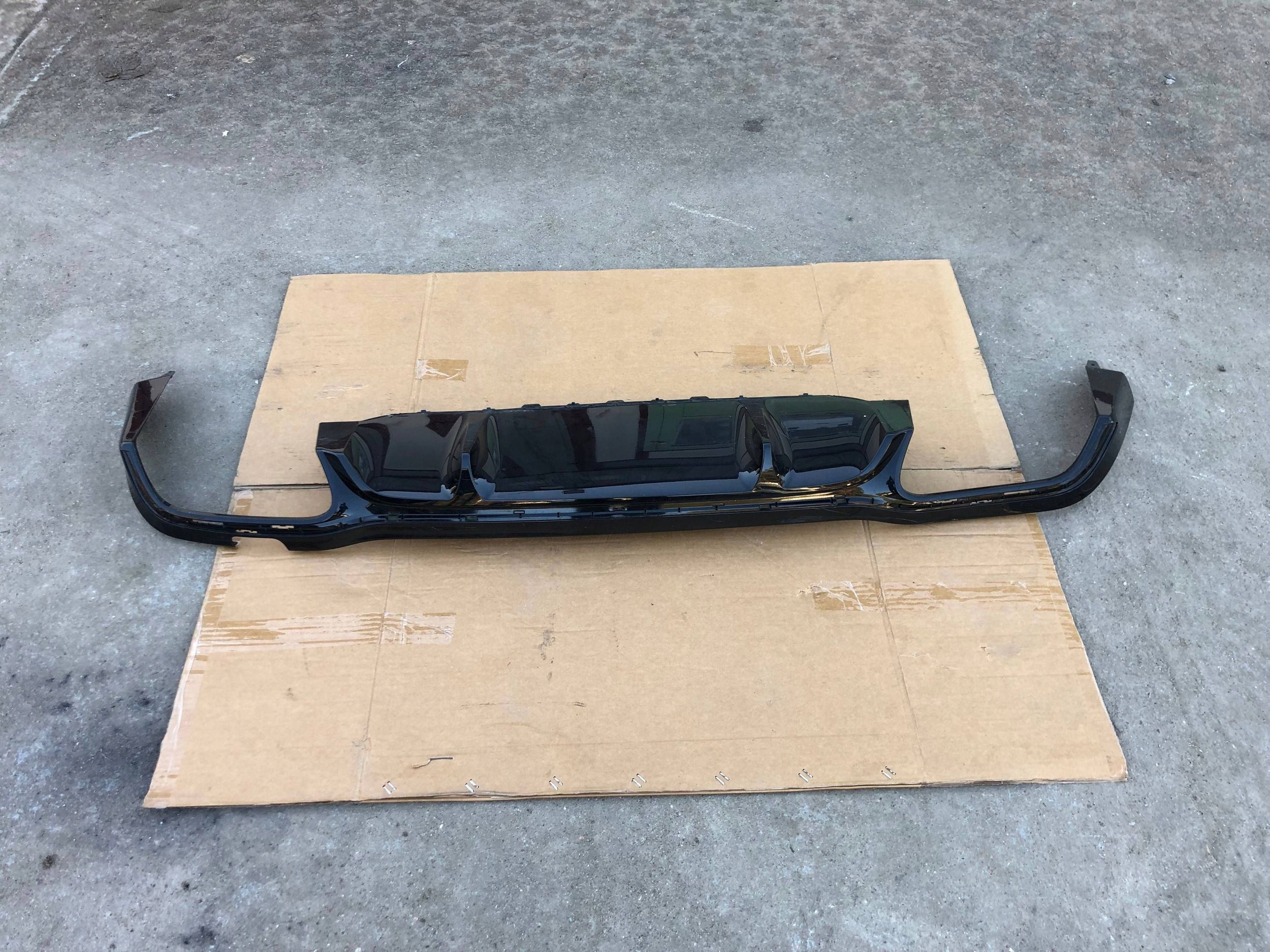 diffusore spoiler Paraurti posteriore MERCEDES W213 AMG A2138855205