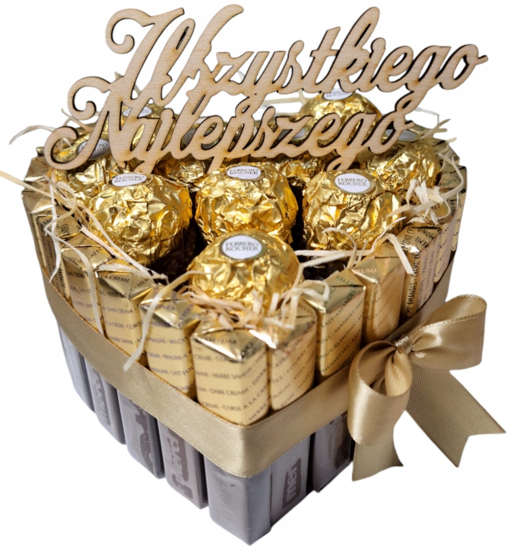 na rocznicę ślubu Flower box zestaw prezentowy box 15 cm