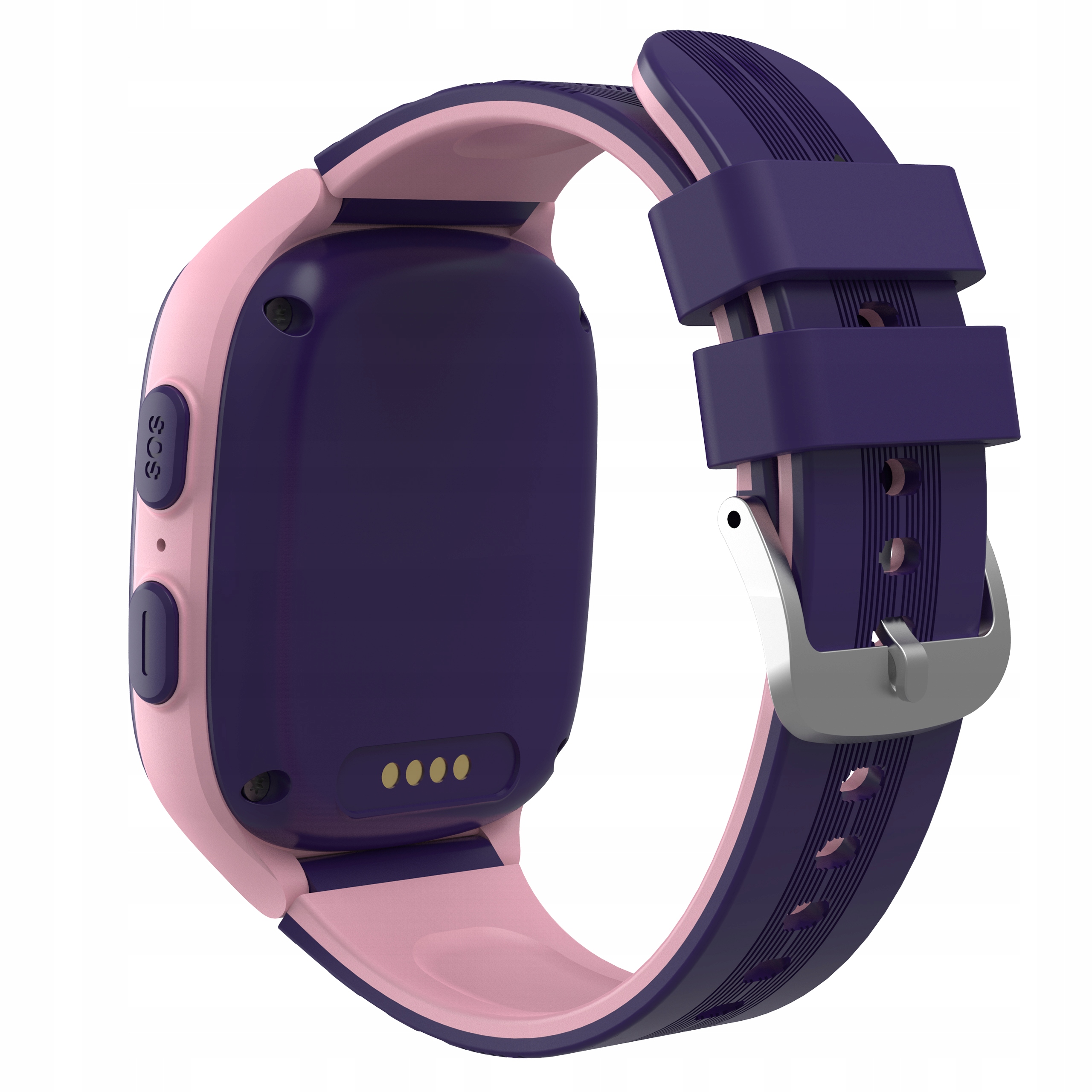 SMARTWATCH ZEGAREK DLA DZIECI SIM TELEFON WIDEOROZMOWY GPS SMS GRY MUZYKA Kolor różowy