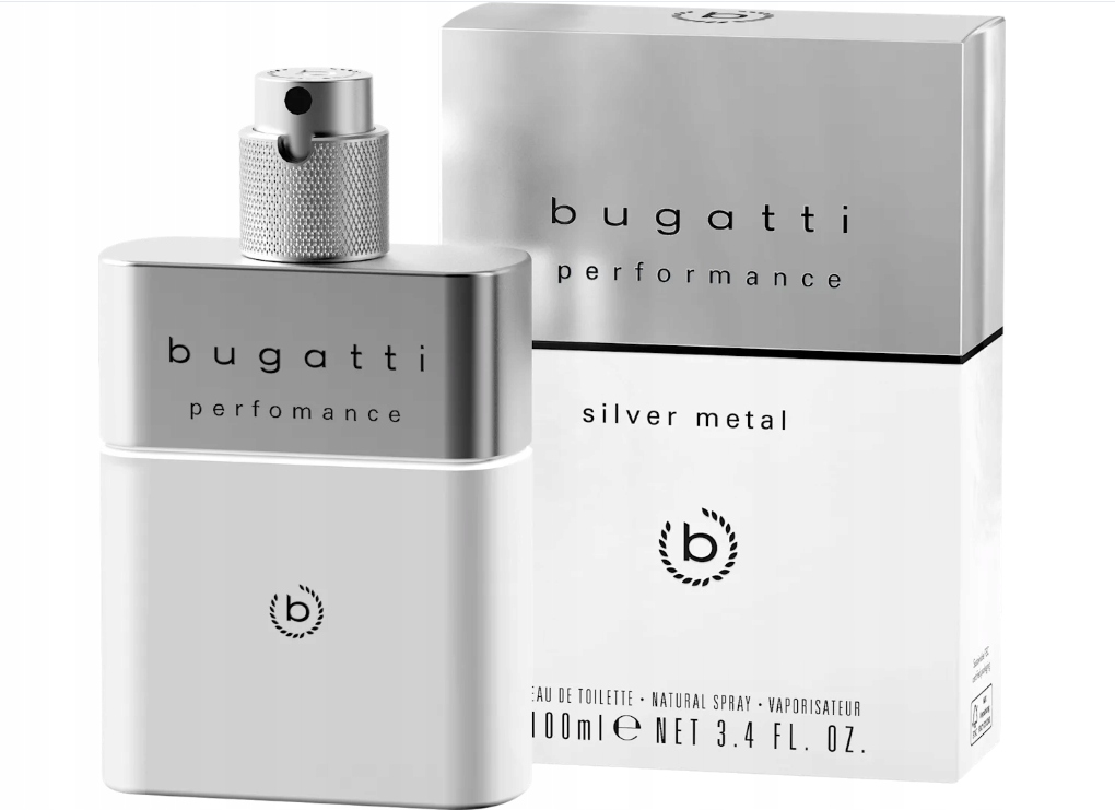 Bugatti Performance Silver Metal Woda toaletowa , 100 ml