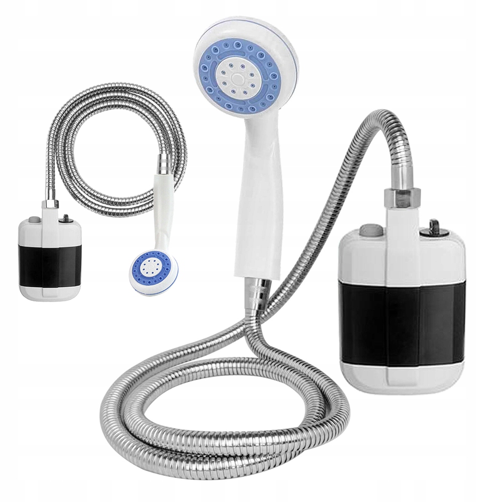 2200MAH Kempingová Sprcha Do Stanu Přenosná Polní Sprcha S Hákem