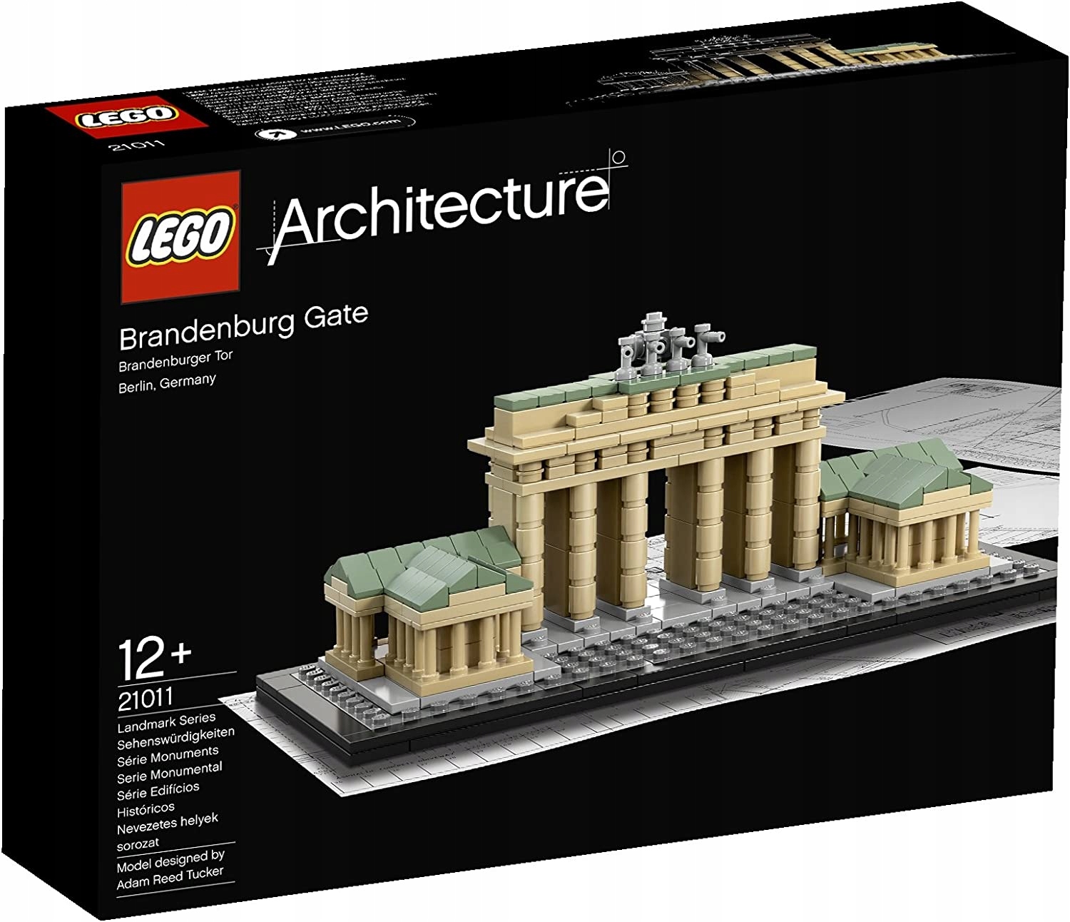 Lego Architecture 21011 Brama Brandenburska