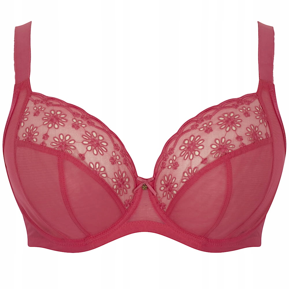 Sculptresse Harmony sytě růžová podprsenka pink střihu plunge 80GG (eu) 36GG (uk)