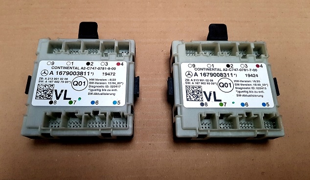 MERC W167 1679003811 новий дверний контролер модуль