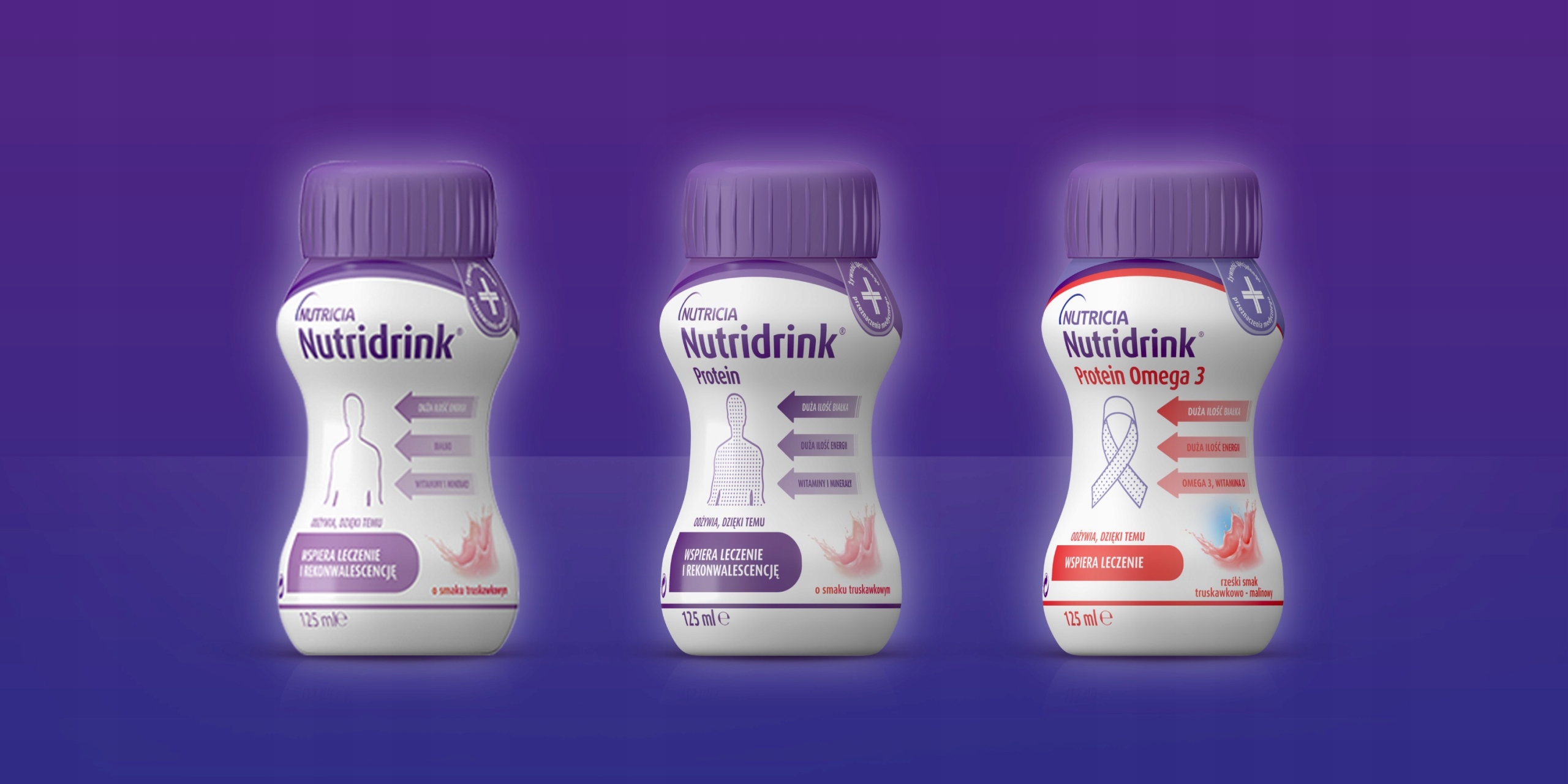 Nutridrink Protein Omega smak mango-brzoskwinia 4 Liczba sztuk 4 szt.