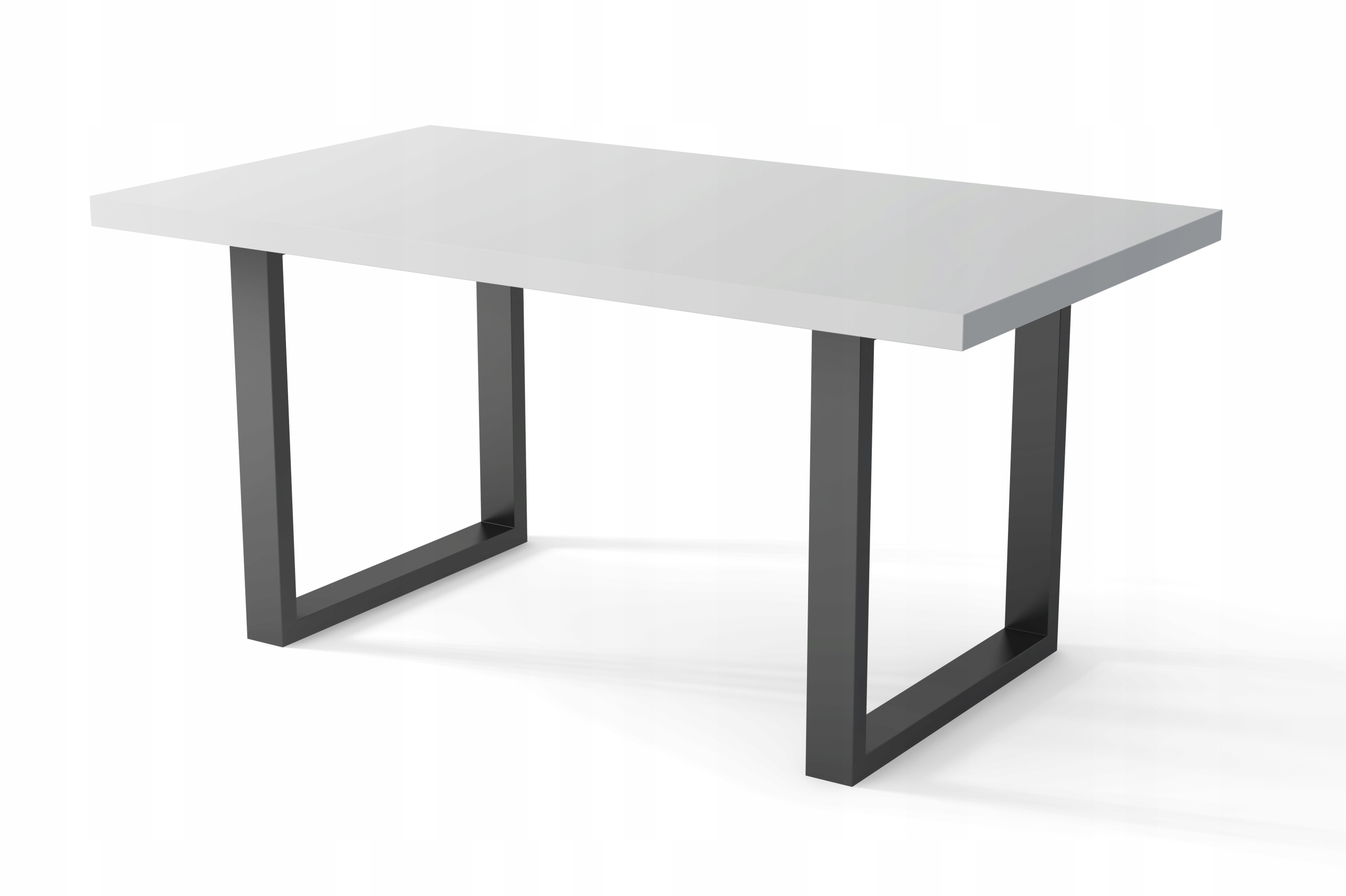 Stół LOFT Czarny Nogi Metal DĄB CRAFT 100x200 cm Marka inna