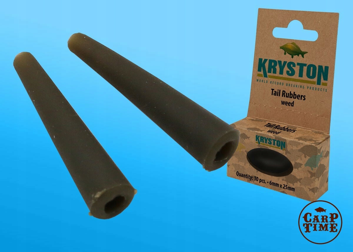 Kryston Tail Rubbers 6x25mm 10szt Gumki do Bezpiecznego Klipsa Kryston Kr-a