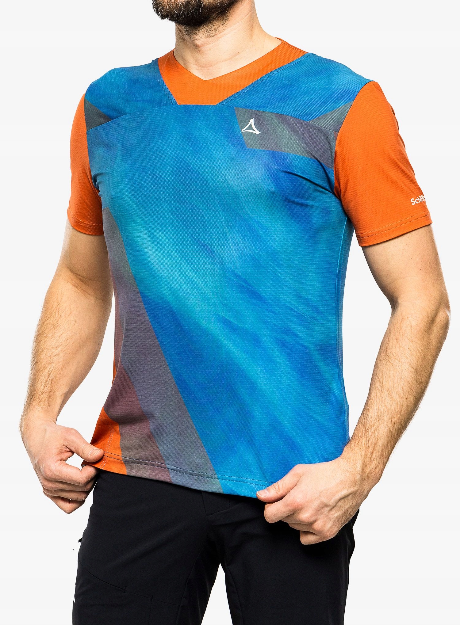 Pánská cyklistická košile Schoffel Runcatrail methyl blue 48 (M)