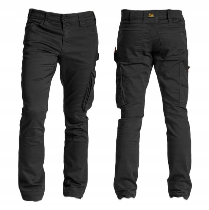 Джинсові робочі штани еластичні чорні R. 56