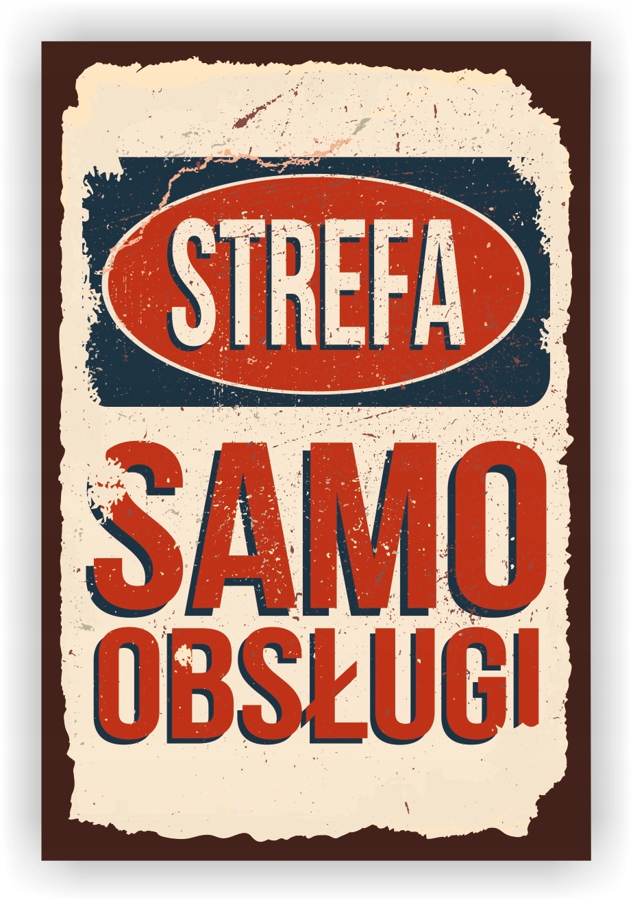 Tabliczka PRL (25) 20x30 cm