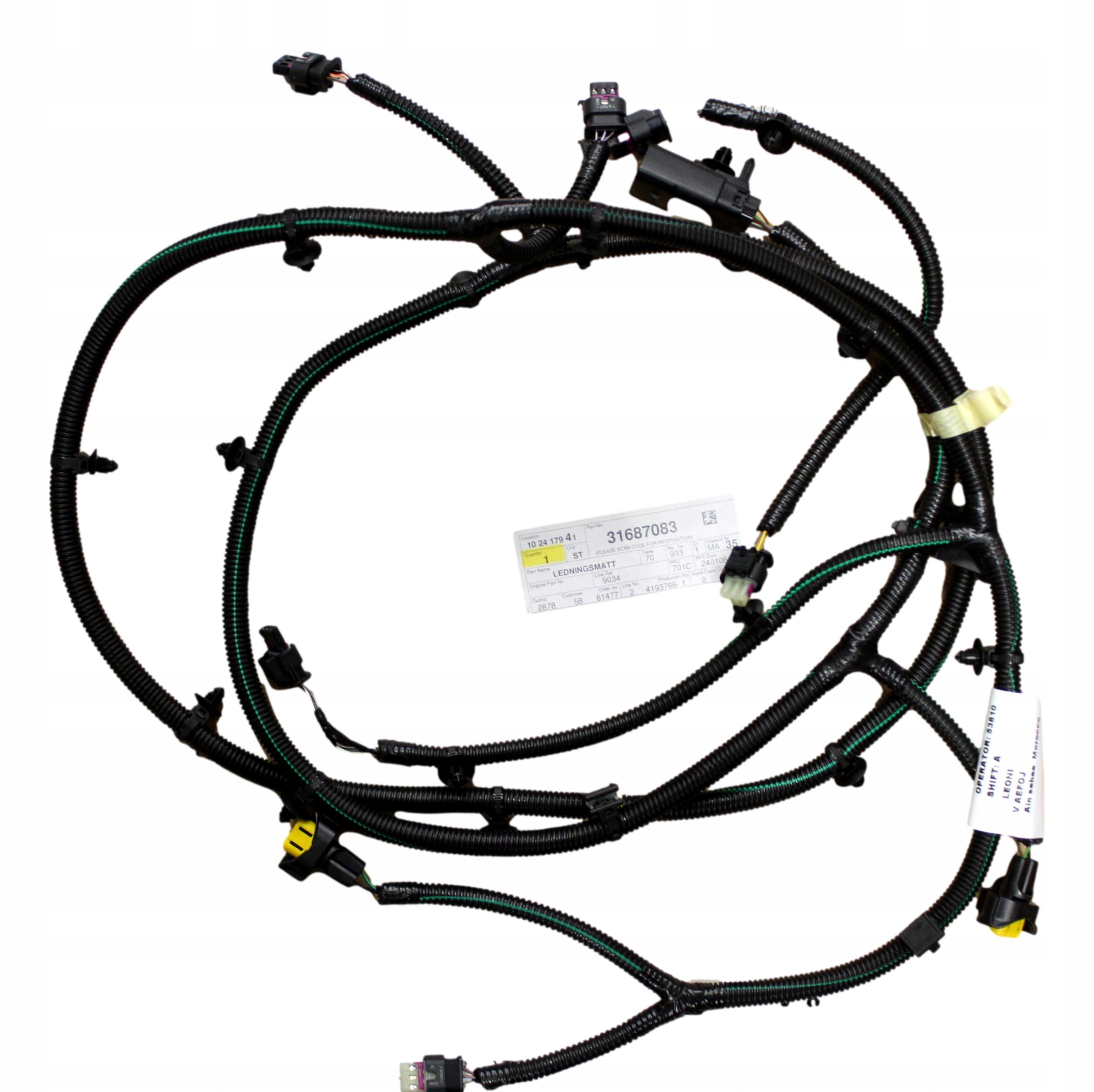 Volvo XC40 instalační svazek předního nárazníku Oe