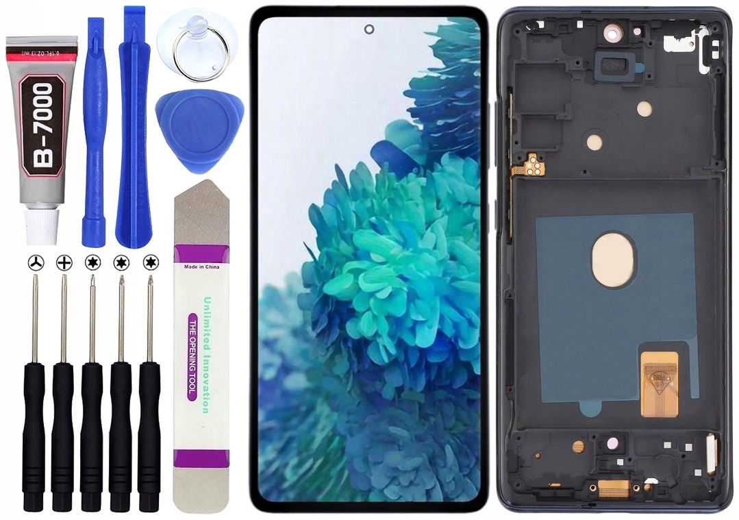 Oled displej pro Samsung Galaxy S20 Fe 5G G781 LCD displej Rámeček