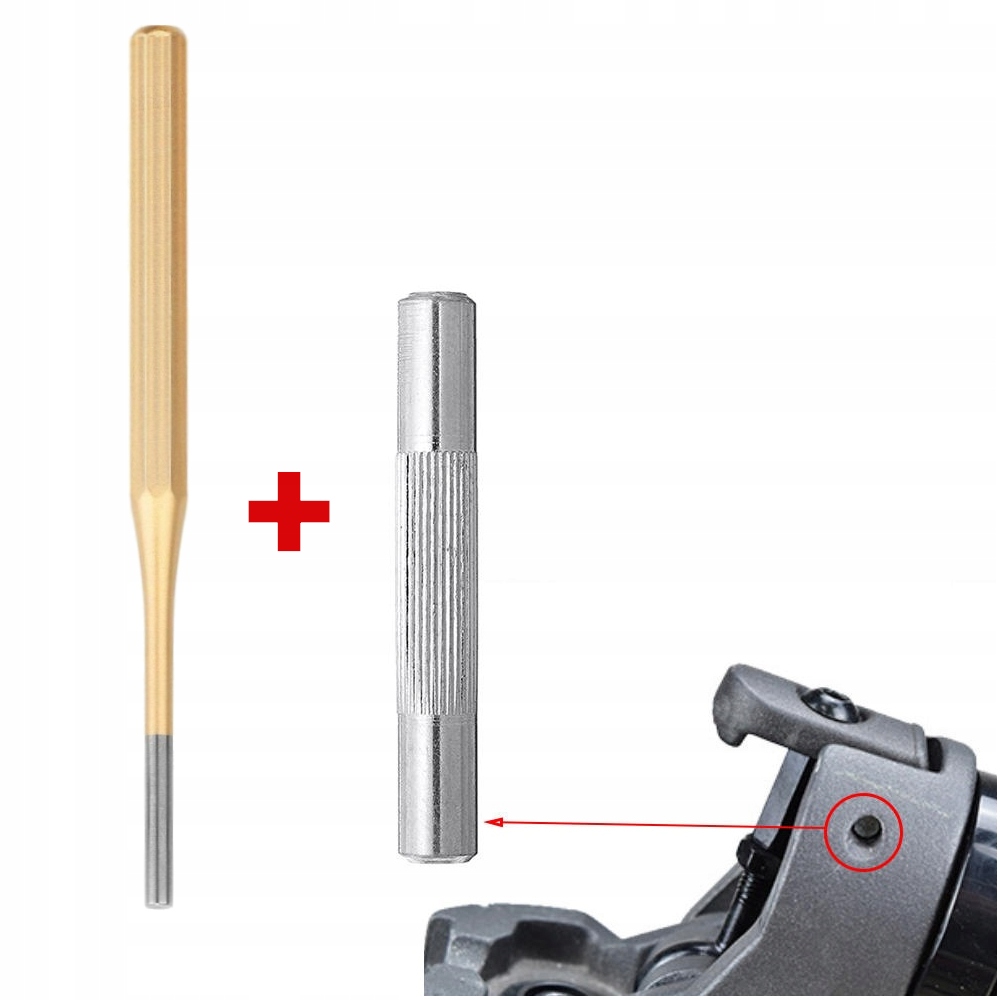 Trzpień Mechanizmu Składania Wybijak 5 mm do Trzpieni do Xiaomi M365/PRO