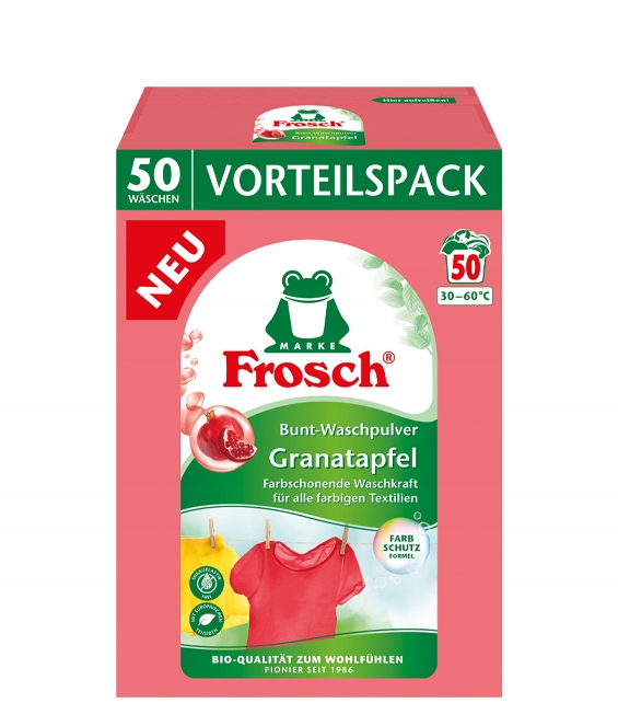 

Proszek do prania Frosch Granatowy 3,3 kg