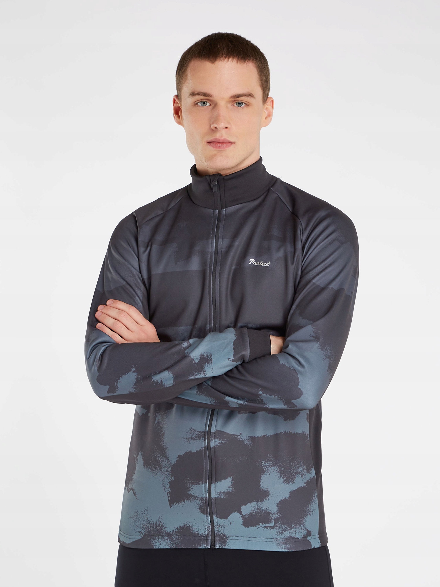 Bluza na rower z suwakiem męska Protest Prtpoppel L