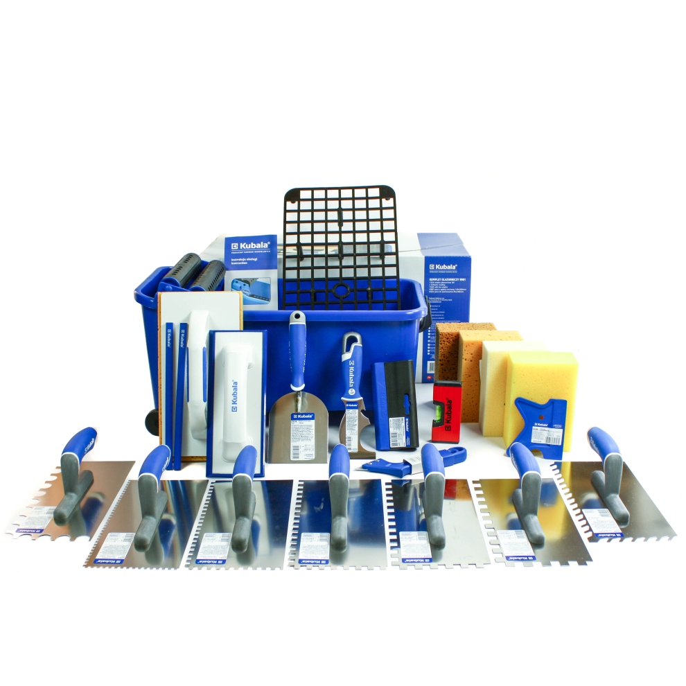 KUBALA ГЛАЗУРОВАНЕ ВІДРО НАБІР ІНСТРУМЕНТІВ PRO XXL