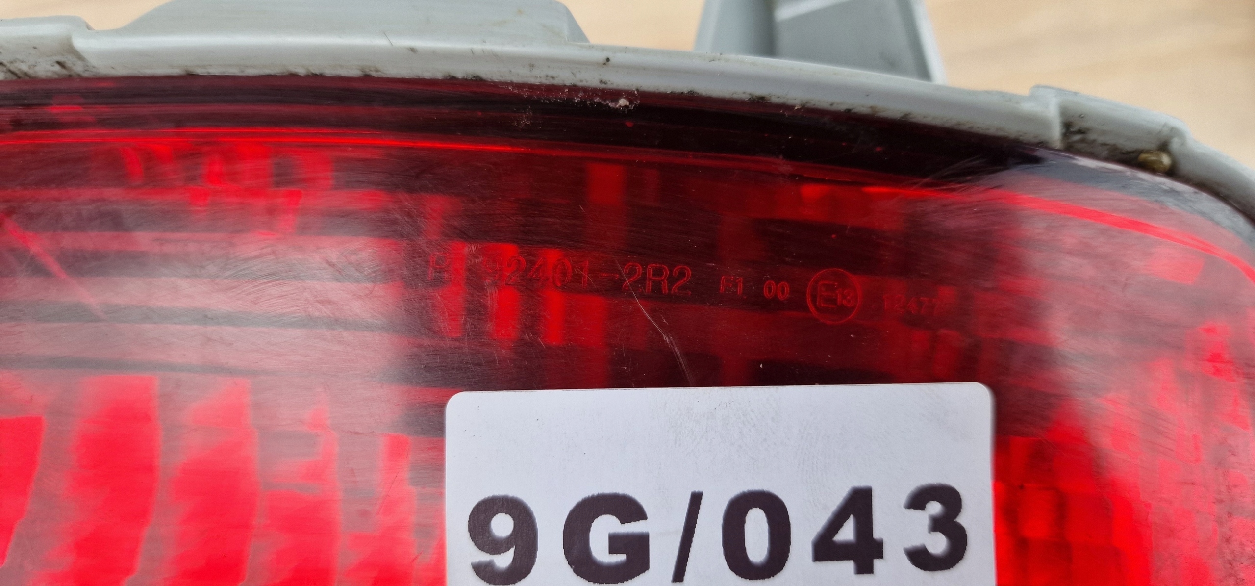 HYUNDAI I30 KOMBI rechts Licht Nebelscheinwerfer heck