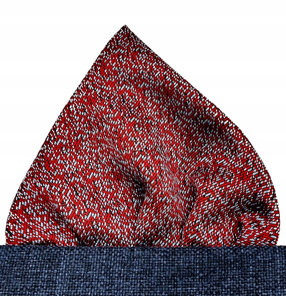 Жаккардовый нагрудный платок в карман пиджака! Код производителя жаккардовый нагрудный платок - треугольное пламя