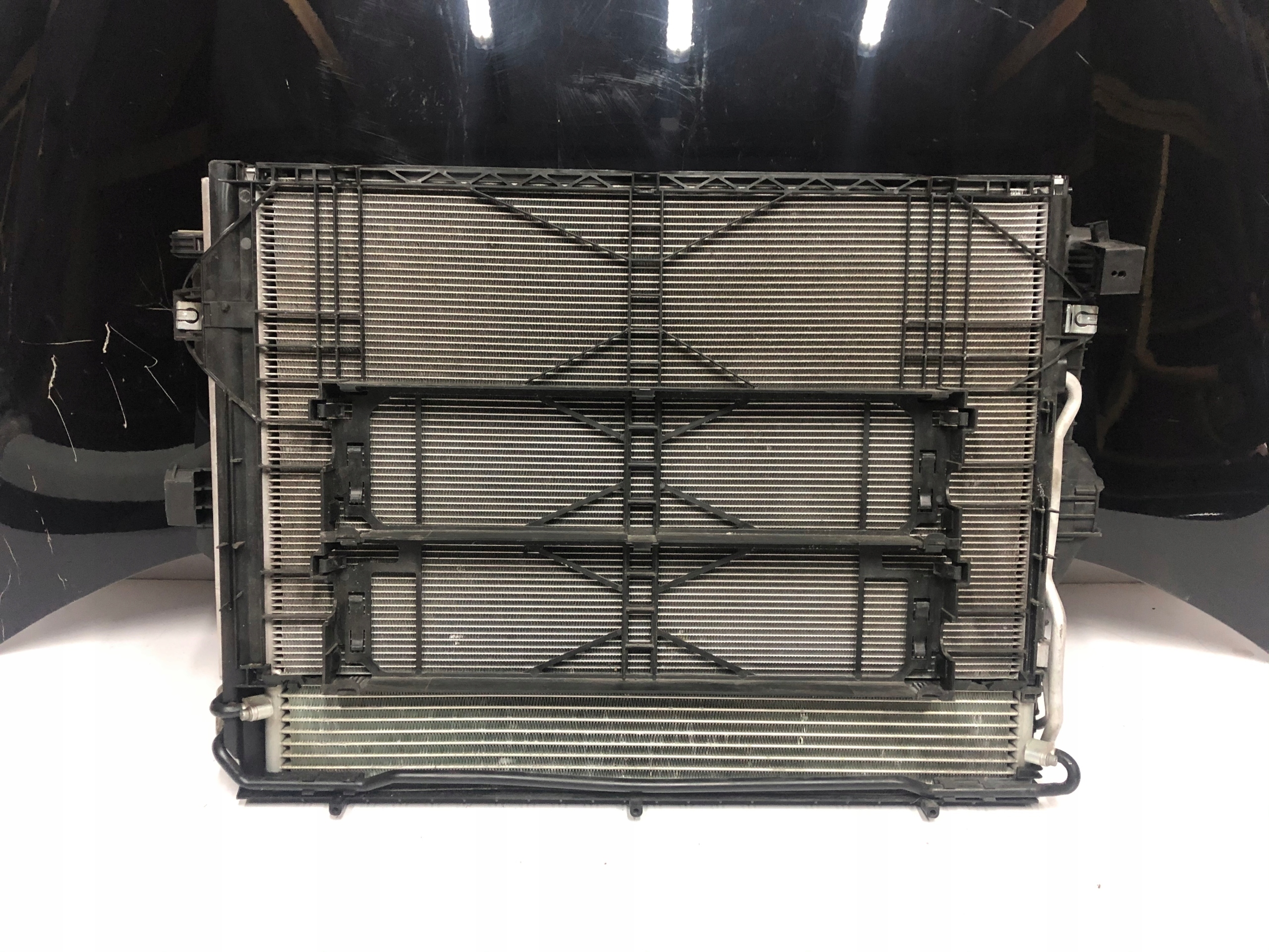 bumper bonnet radiator Porsche Cayenne 7P Hybrid