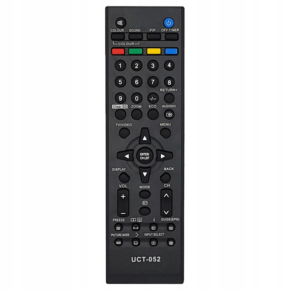 Pilot uniwersalny do TV LCD JVC UCT052. #LXP0052