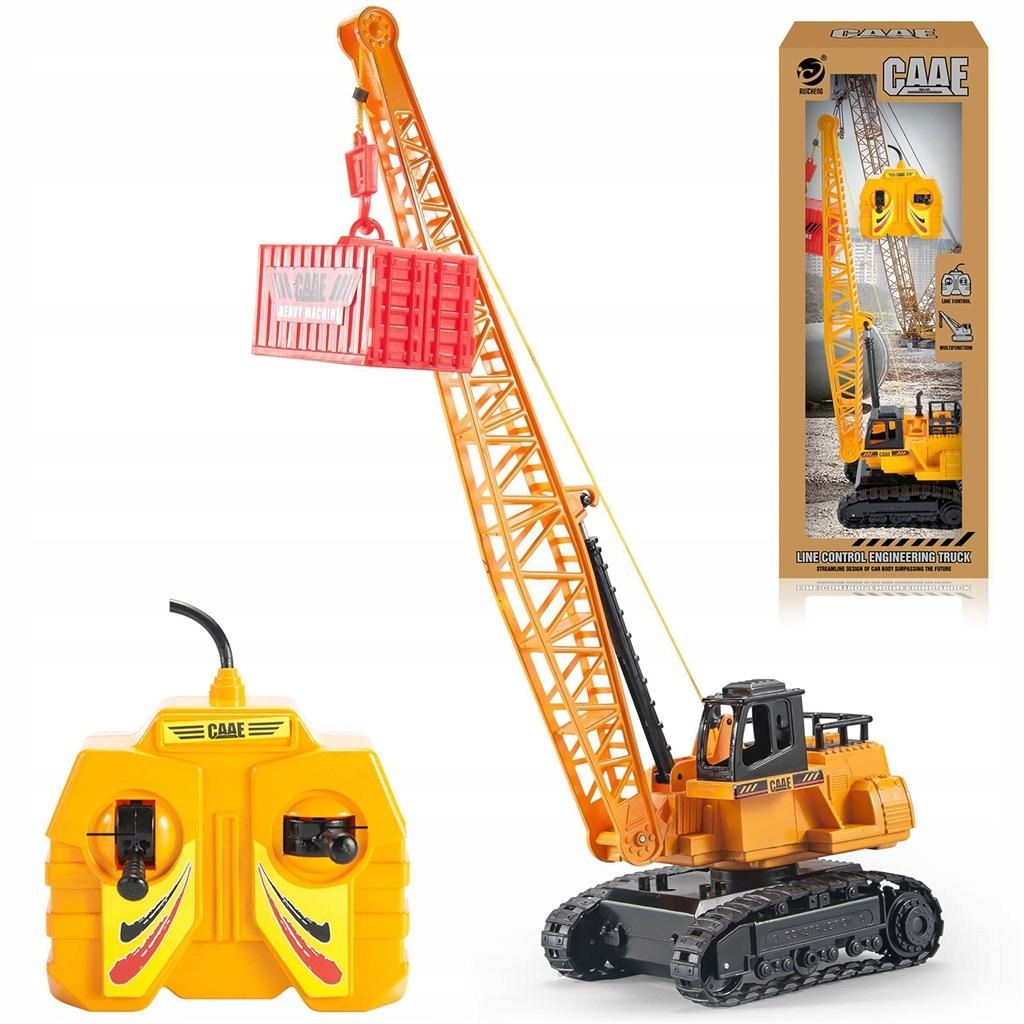 

Dźwig Żuraw Sterowany Na Pilot 35 CM Budowa