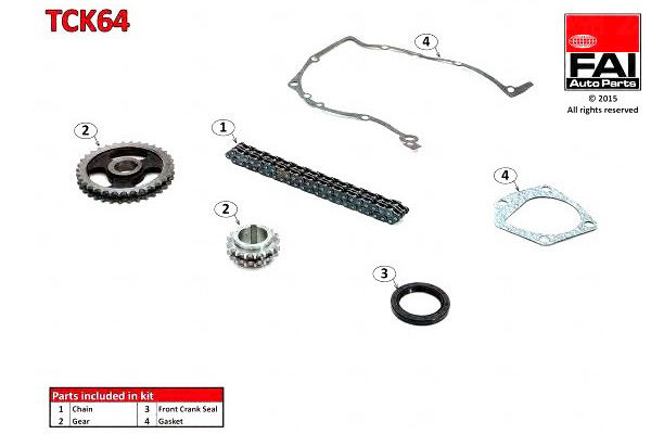 Fai Sada Rozvodového Řetězu Vw Ohv Fabia (99-08) Asistent řidiče #28