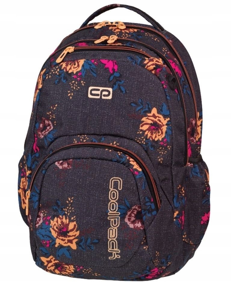 Plecak szkolny wielokomorowy CoolPack Wielokolorowy 26 l Kwiaty