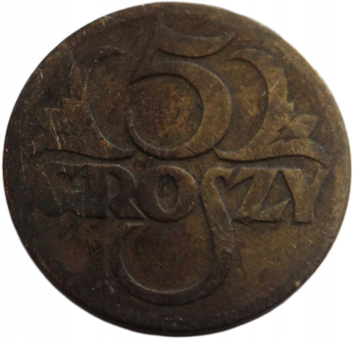 [D1655] Polska 5 groszy 1923