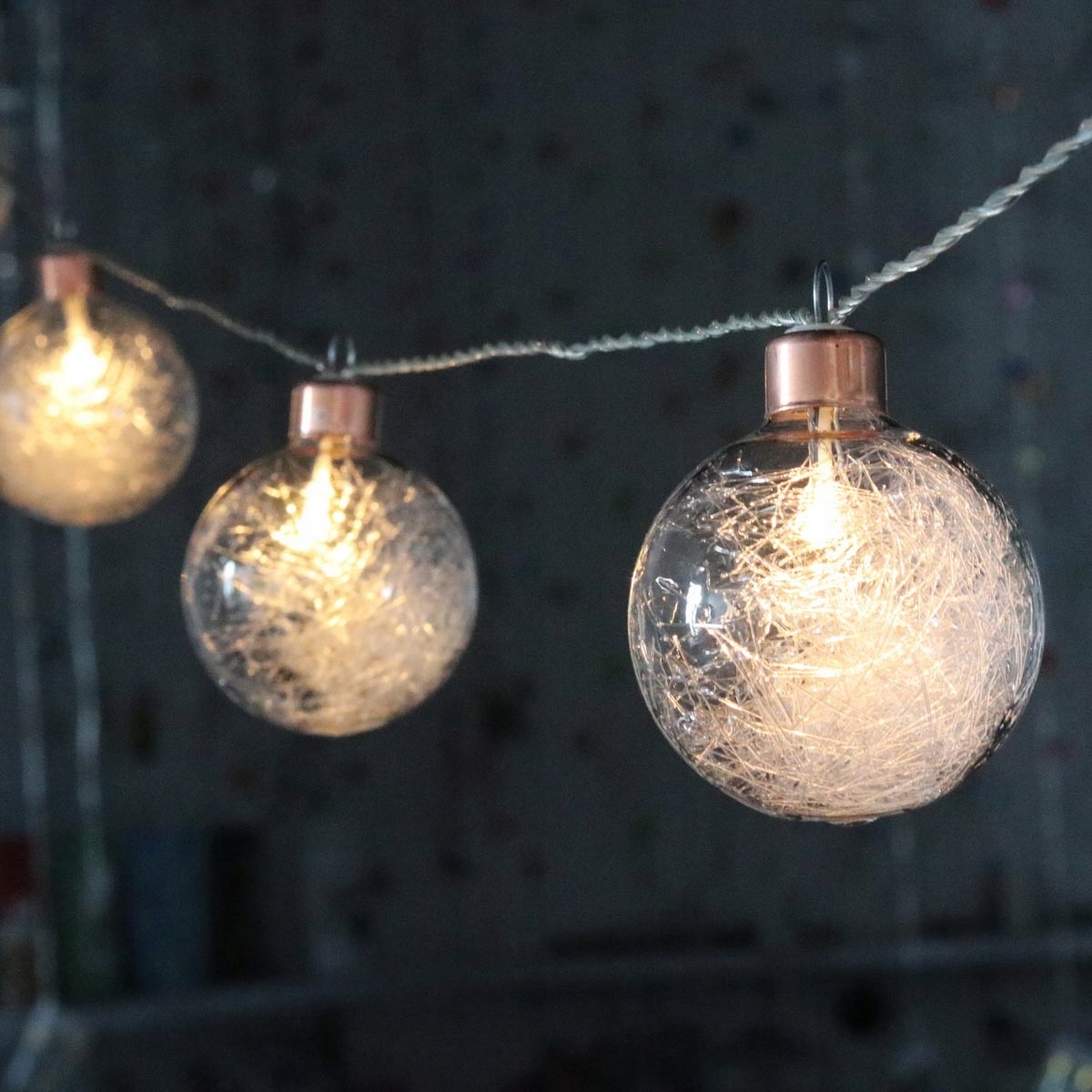 

Lampki Cotton Balls świecące Kule Bombki 8szt 6cm
