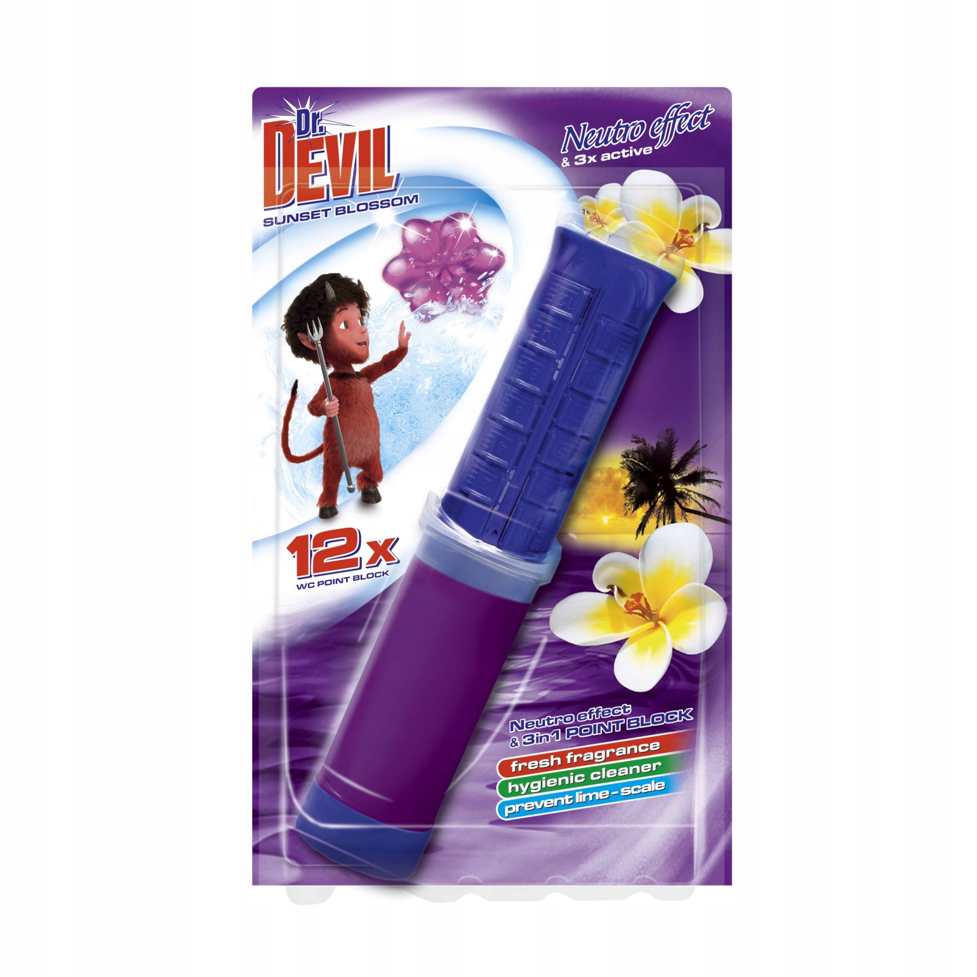 

Dr Devil Krążki do toalet Wc Sunset blossom 75ml