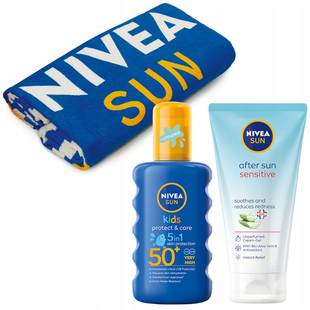 

Nivea Sun Spray dla dzieci Spf 50+ krem kojący Sos