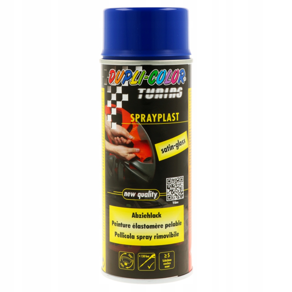 Motip Sprayplast Guma w sprayu Niebieska Satyna Spray 400ML