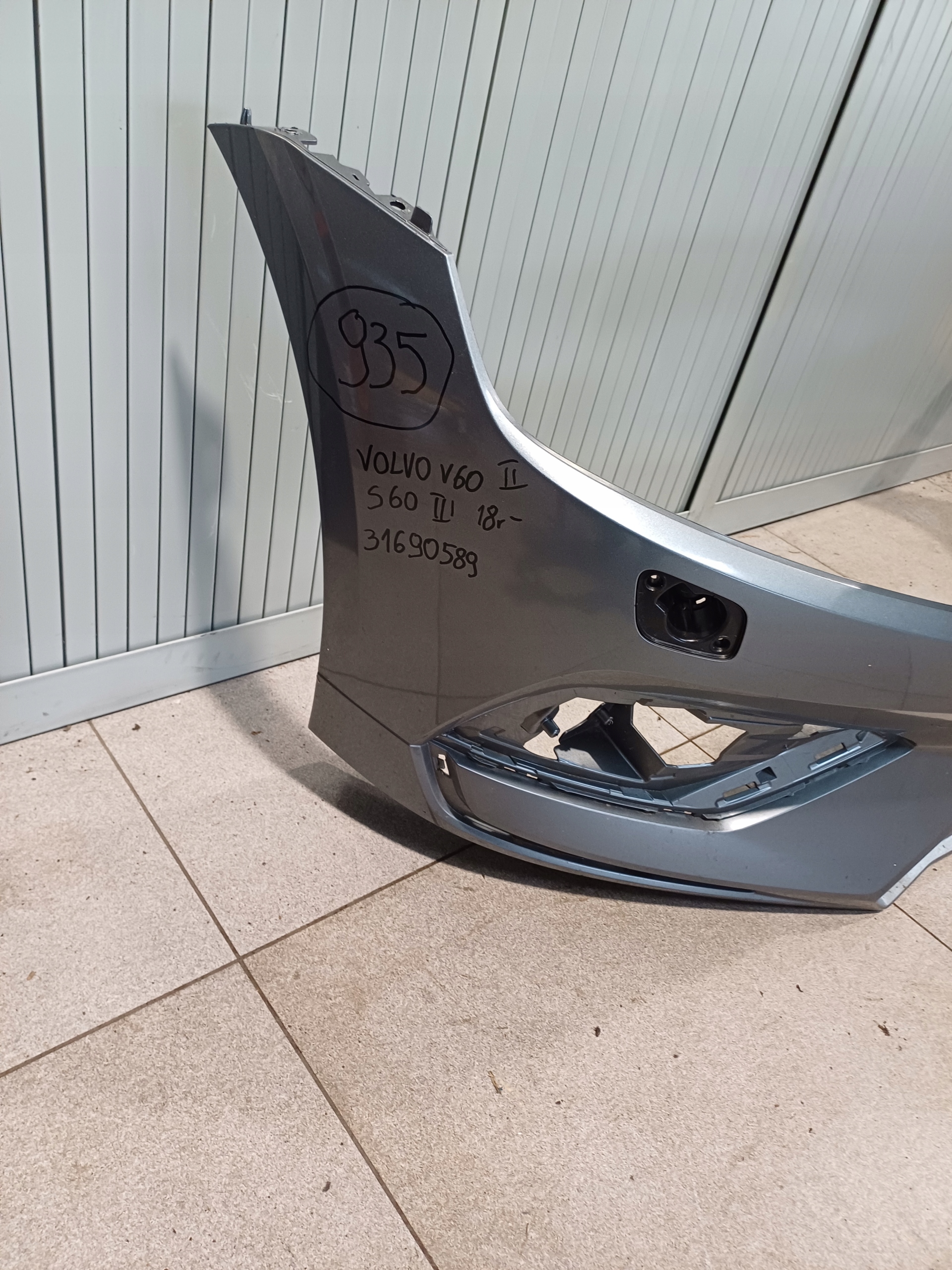 bumper front front VOLVO V60 II S60 III 18R- 31690589