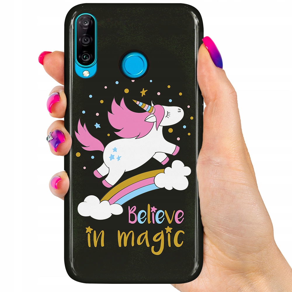 

Etui Jednorożec do Huawei P30 Lite Szkło