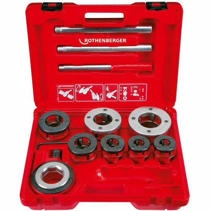 ROTHENBERGER GWINTOWNICA RĘCZNA SUPER CUT 2 1/2' - 2'