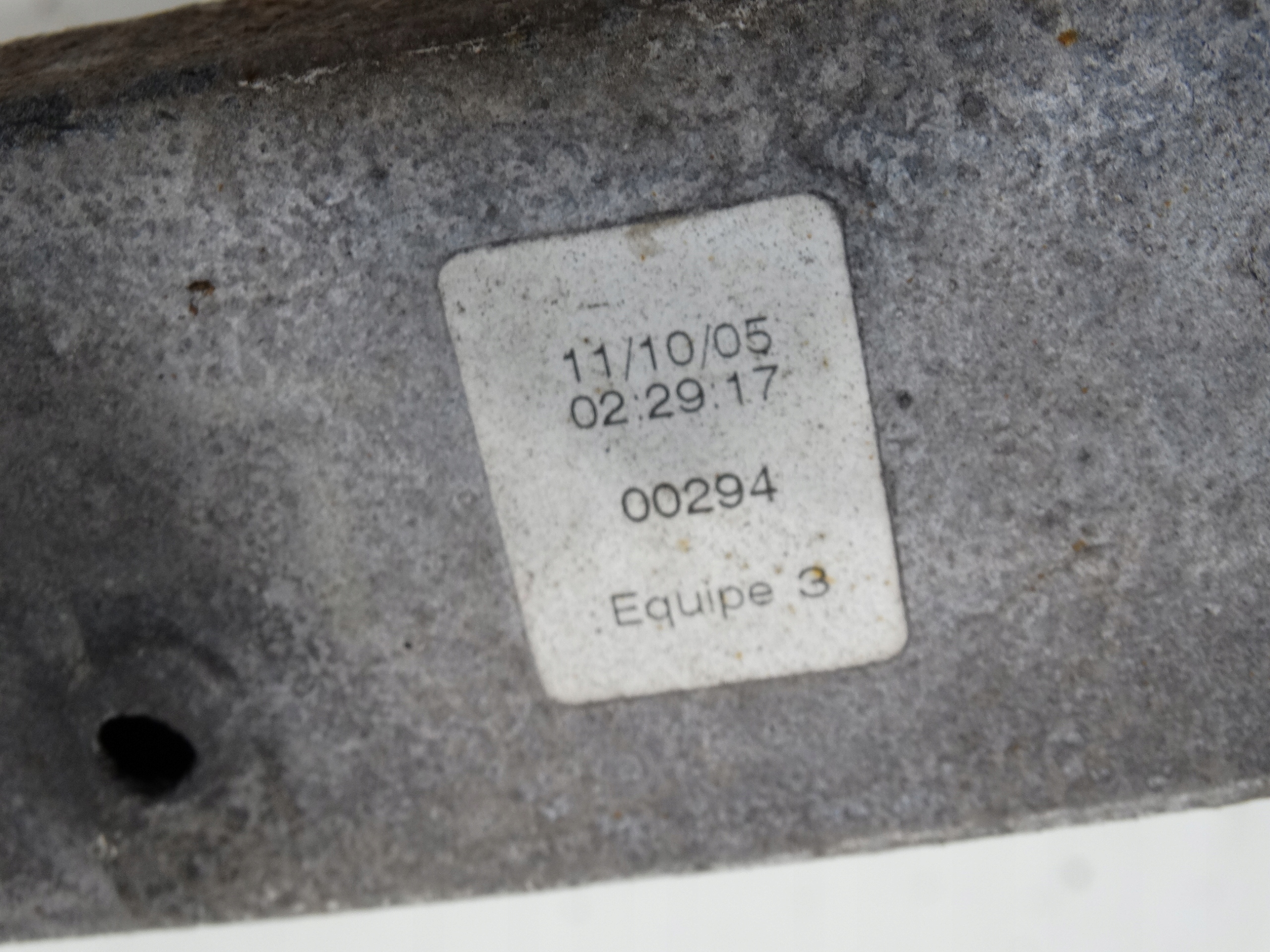 sider lower holder radiator RENAULT LAGUNA II