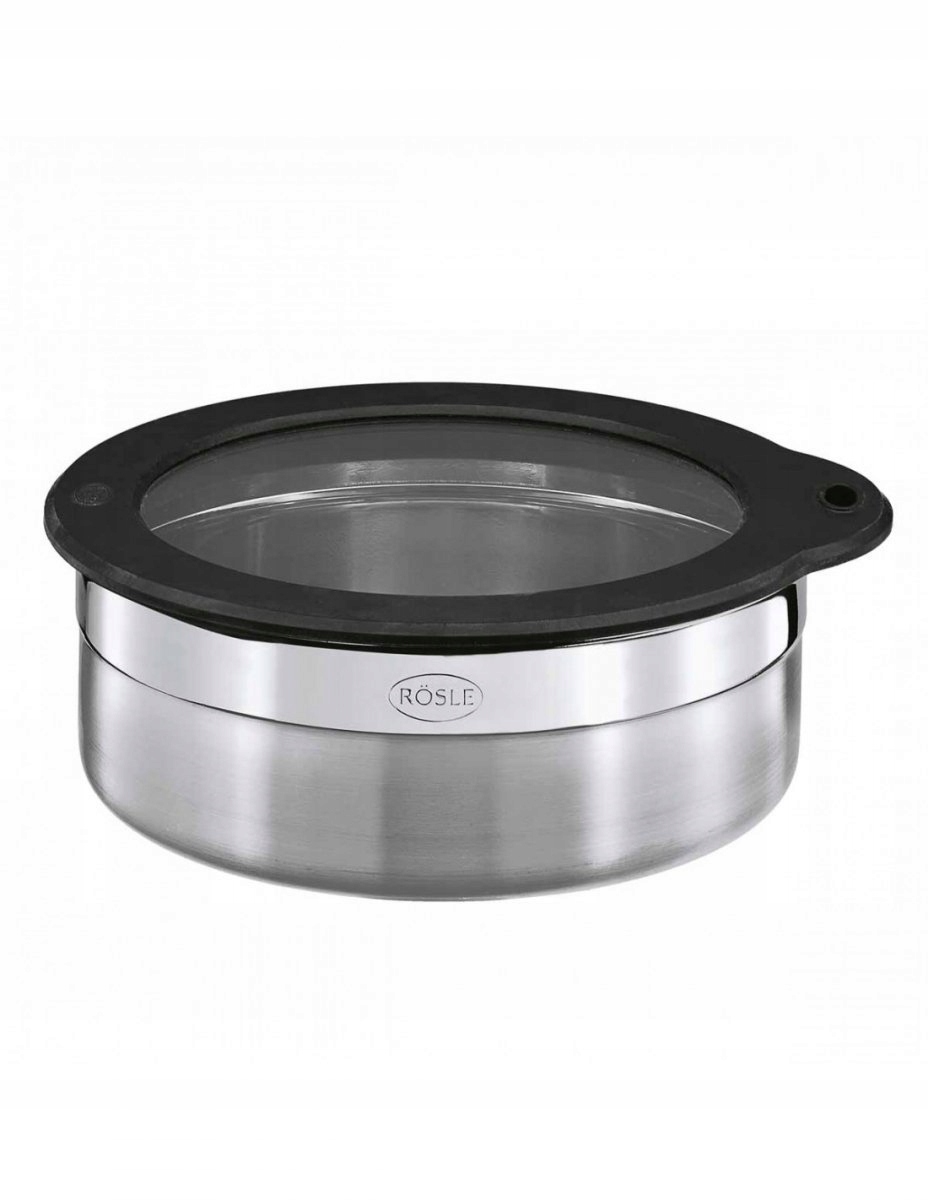 Rösle nádoba s krytom silik. 16 cm, výška 6 cm