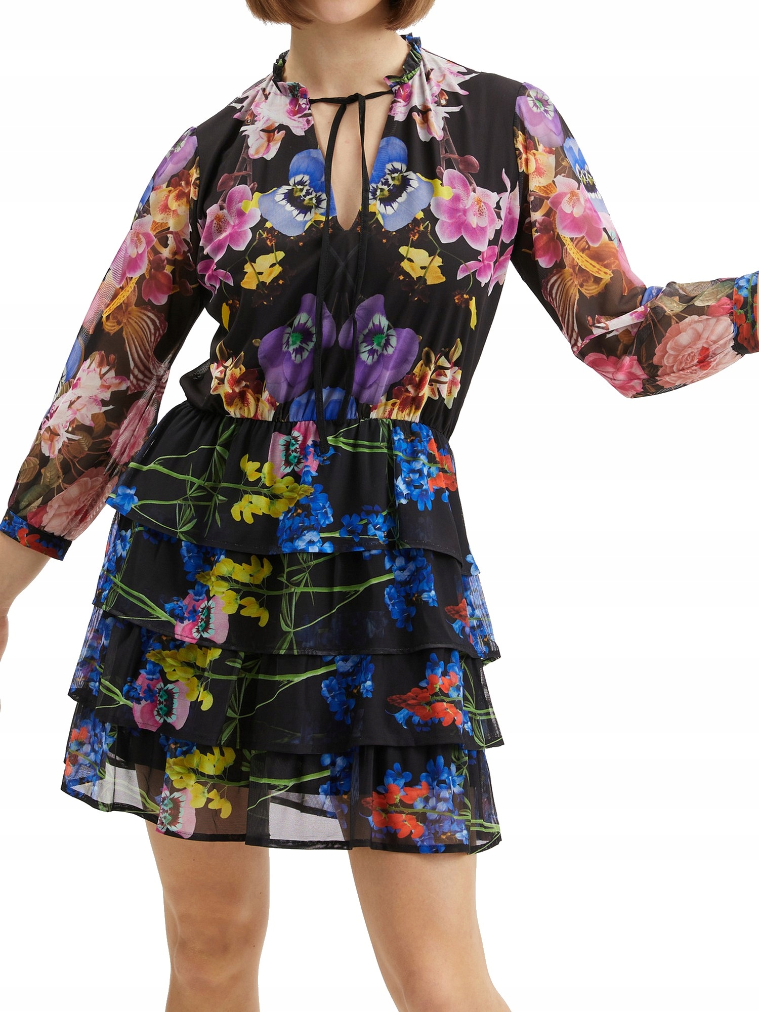 Desigual Sukienka Lyon L 40 by Lacroix siateczka