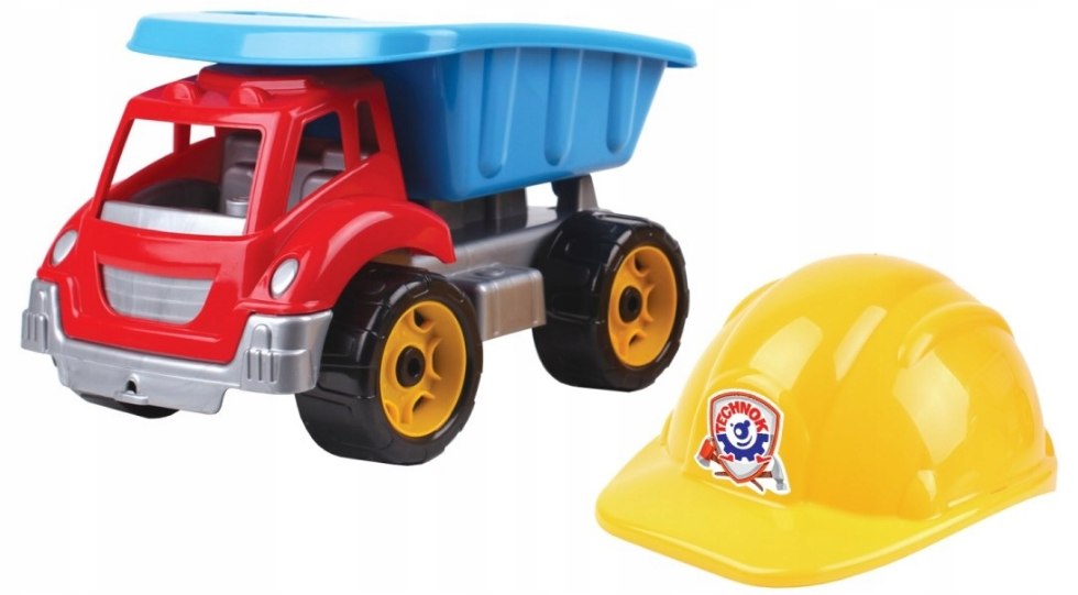 WYWROTKA AUTO +KASK ZESTAW DO PIASKU DLA DZIECI Kod producenta 3961