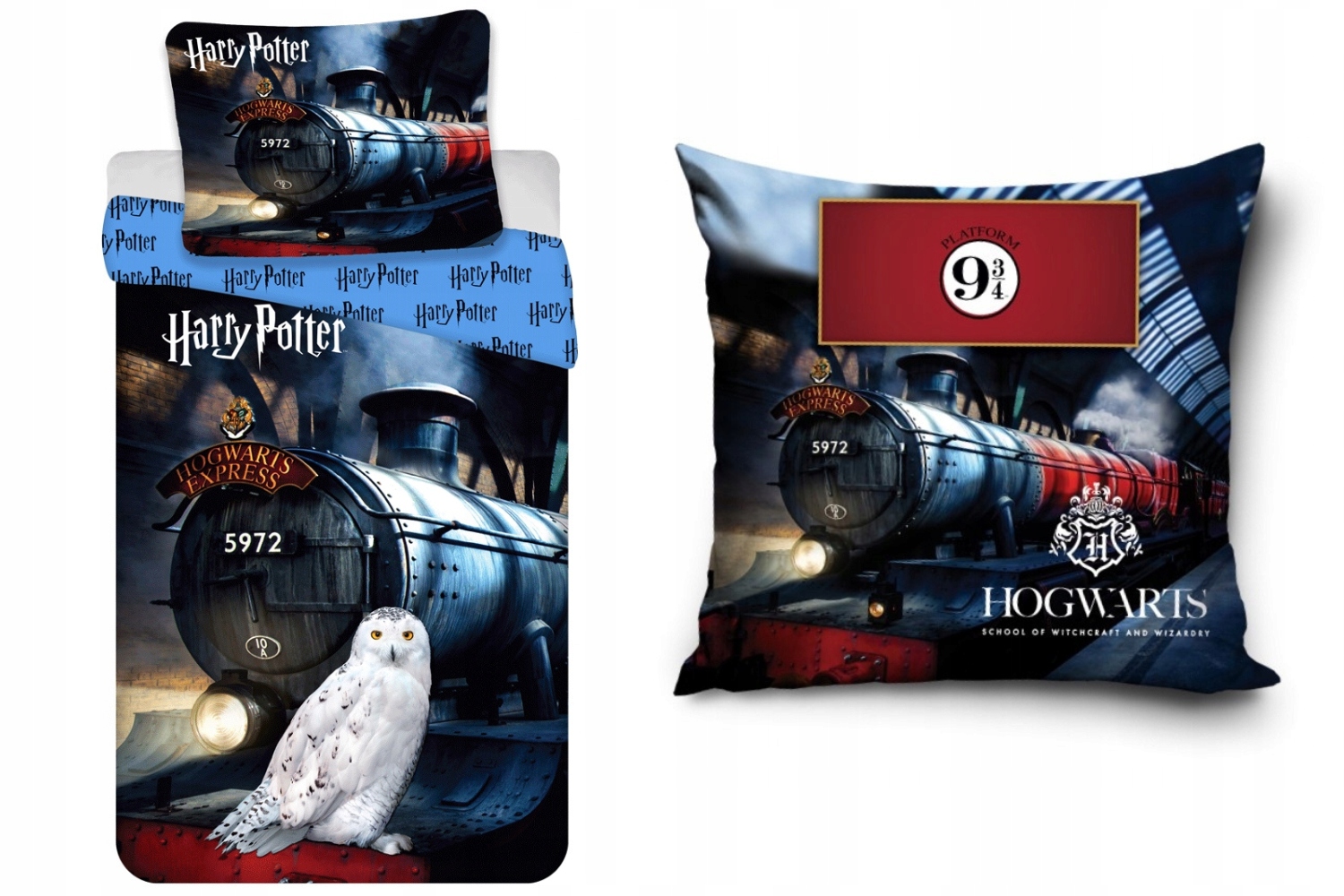 

Pościel 140X200 Poduszka 40X40 Harry Potter