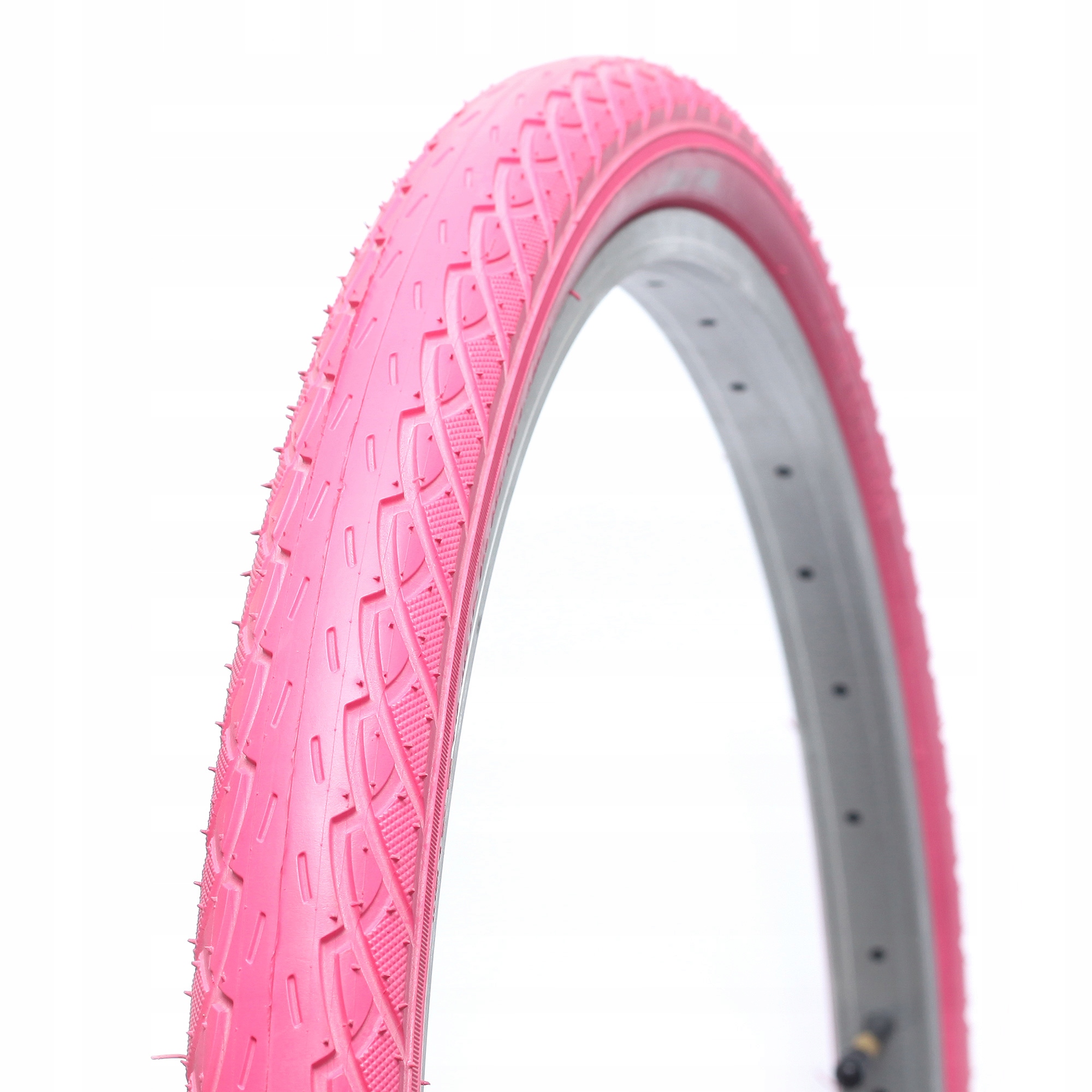 

Opona rowerowa kolor różowy jasny 26x1.75